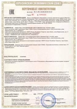 Сертификаты безопасности компании DETKKI